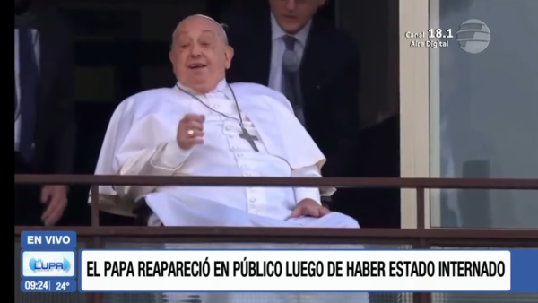 El papa Francisco fue dado de alta