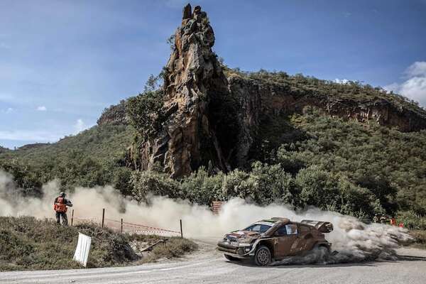Evans refuerza su liderato con su triunfo en el Rally de Kenia, segundo de la temporada - Automovilismo - ABC Color