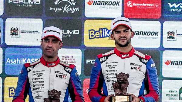 Fau Zaldívar se sube al podio