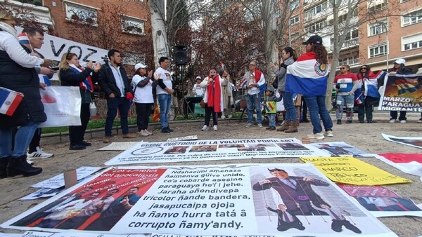 Paraguayos en el exterior elevan su voz de protesta para defender su derecho al voto