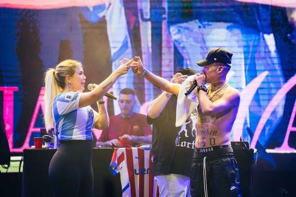 Cumbiasónico: así fue la noche con Los Ángeles Azules, L-Gante, Wanda Nara y más - Música - ABC Color
