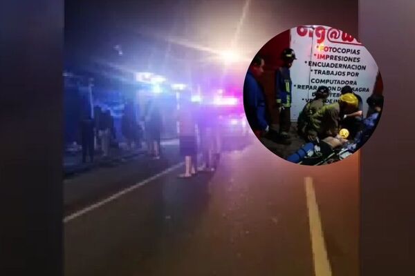 Dos jóvenes pierden la vida en choque de motocicletas - SNT