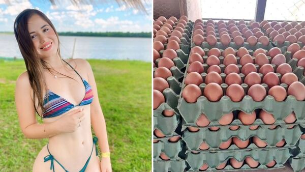 Modelo tiró que los ñembo Sugar Daddy ahora ofrecen planchas de huevos a laschi