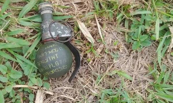 ¡Hesúkena! Peligro mortal en Encarnación: una granada apareció en el vertedero ¿tras recorrer la ciudad?