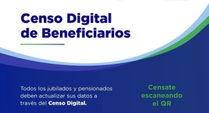 Censo Digital de Jubilados y Pensionados supera el 50% de avance
