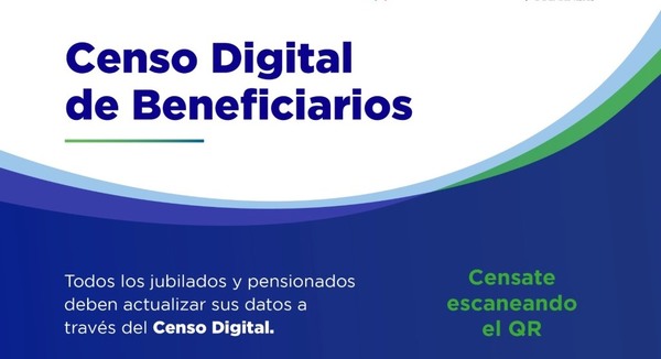 Censo Digital de Jubilados y Pensionados supera el 50% de avance