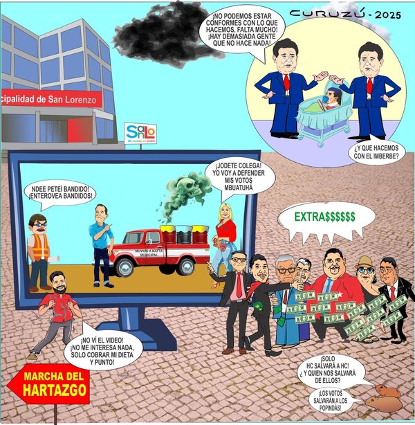 Mbeguemi Online: De corruptos y bandidos » San Lorenzo PY