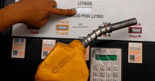 La Nación / Petropar anuncia baja G. 300 en todos sus combustibles