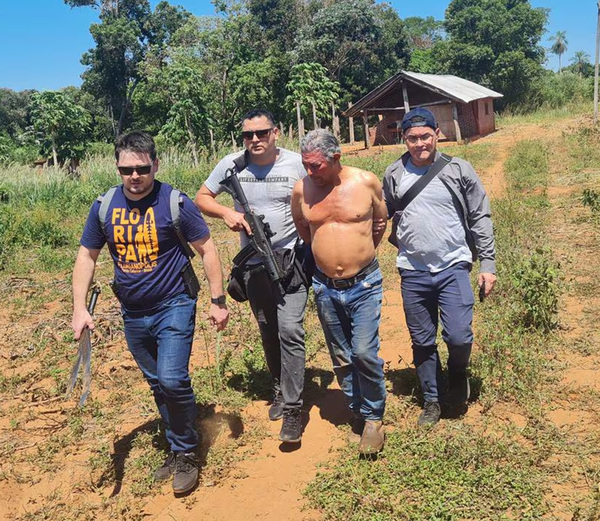 Asesino de un vendedor de vehículos es detenido en zona boscosa de Caaguazú - La Clave