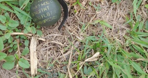 Diario HOY | Hallan granada de mano en vertedero de Encarnación