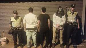 Persecución policial en Capitán Miranda termina con un detenido con orden de captura y dos aprehendidos