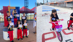 Carrera de ciclismo infantil en marco a los 410 años de fundación de Encarnación