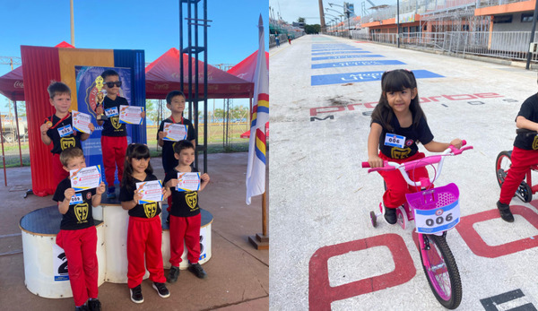 Carrera de ciclismo infantil en marco a los 410 años de fundación de Encarnación