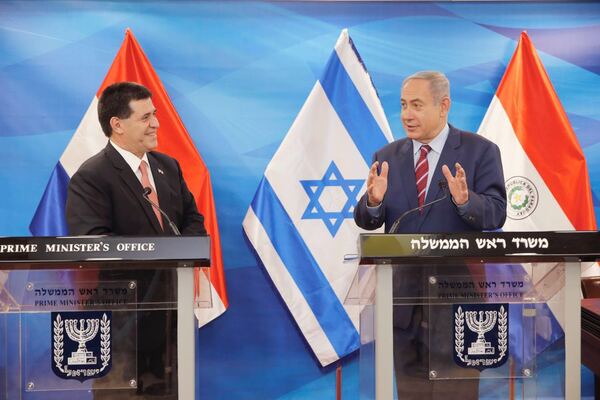 Horacio Cartes a Israel, por invitación de Benjamín Netanyahu - 1000 Noticias