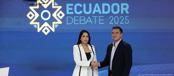 Ecuador: Noboa y González en acalorado debate presidencial - ADN Digital