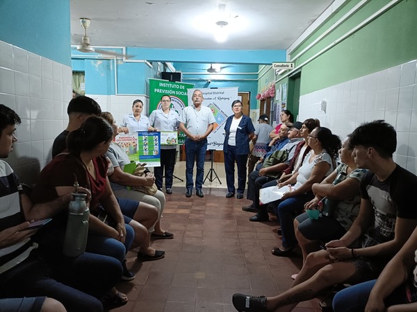 CORONEL BOGADO CONMEMORA EL DÍA DE LA TUBERCULOSIS CONCIENTIZANDO A SUS USUARIOS