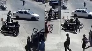 Motoca tarova atropelló frente a una escuela
