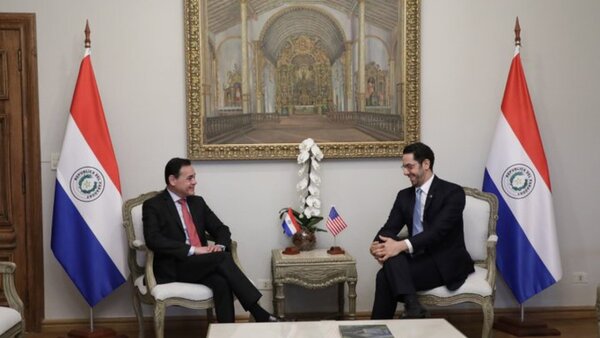 Canciller y encargado de Negocios de EEUU repasan la agenda bilateral con Paraguay