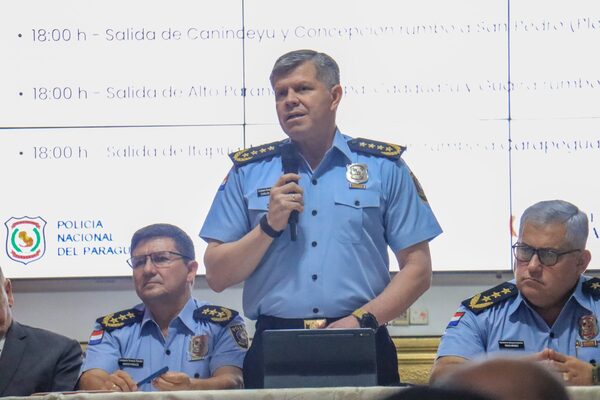 Garantizan seguridad, libre expresión y tránsito en las próximas marchas de organizaciones sociales, partidos políticos de oposición y de la FNC - San Lorenzo Hoy