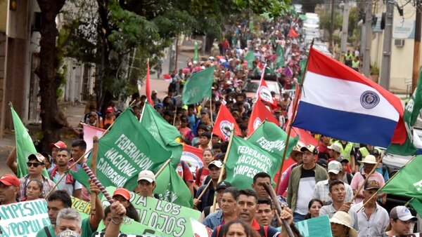 Campesinos e indígenas llegarán a Asunción el 26 y el 27 marcharán - Portal Digital Cáritas Universidad Católica