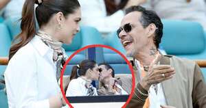 La Nación / Nadia y Marc a los besos en el torneo de Tenis “Miami Open”
