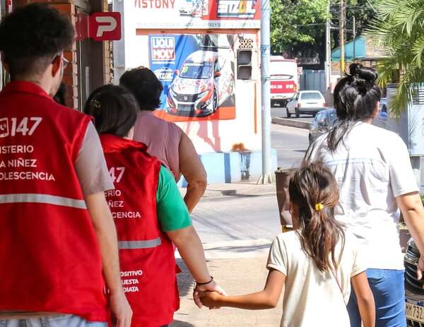 Marchas en Asunción: el Minna dispone dispositivo de protección a niños, niñas y adolescentes - Nacionales - ABC Color