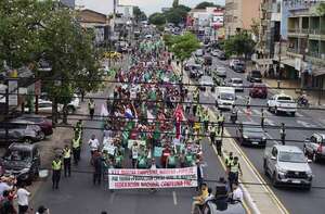 Marcha campesina 2025: calles cerradas, recorridos y todo lo que debés saber - Nacionales - ABC Color