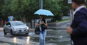 La Nación / Lluvias y tormentas afectarán a nueve departamentos desde mañana martes