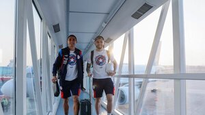 La Albirroja ya se encuentra en Barranquilla