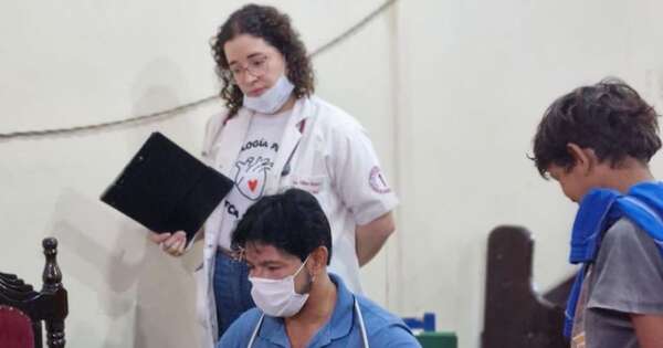La Nación / Niños y niñas del Bañado Sur recibieron atención en cardiología y otras especialidades