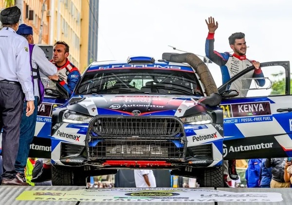 Zaldívar en el podio del WRC2 y entre los 10 mejores del Safari Rally de Kenia - ADN Digital