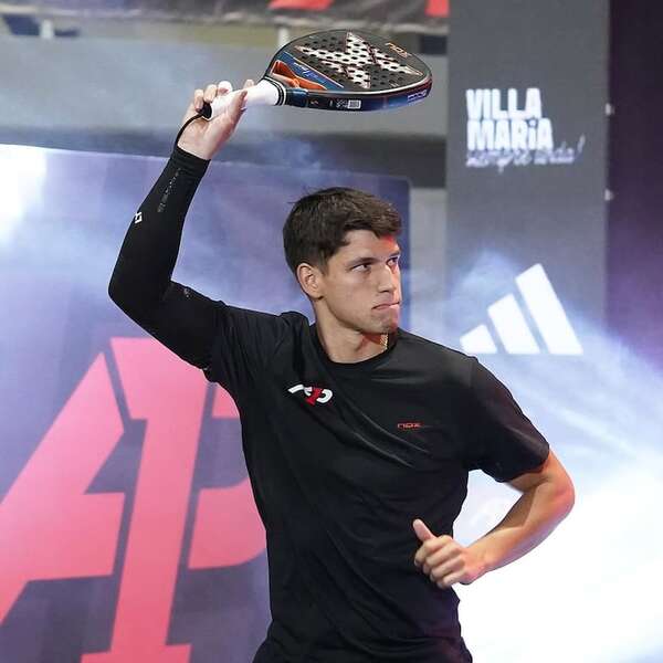 Gran momento de Martín Abud en el pádel internacional - Polideportivo - ABC Color