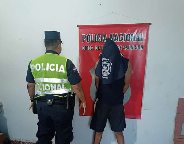 Quedó grabado robando en un complejo deportivo y fue detenido - Policiales - ABC Color