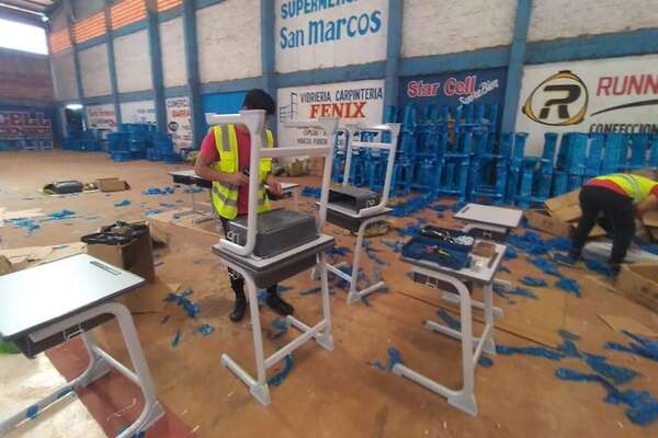 Proveedor no declaró tinglado municipal de O’Leary para el ensamble de pupitres - Política - ABC Color