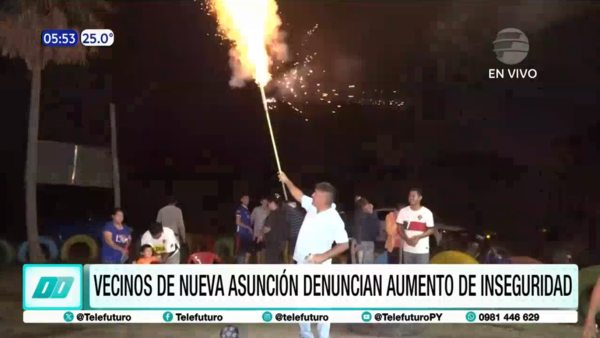 Vecinos de Nueva Asunción denuncian aumento de inseguridad y actúan por su cuenta ante la ausencia policial