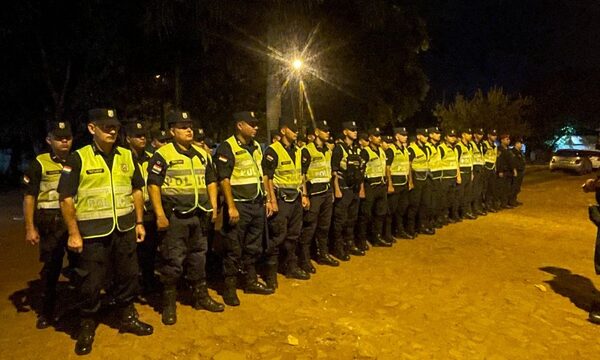 Fuerte operativo de seguridad ante marcha campesina