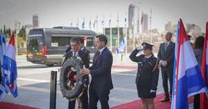 La Nación / Cartes rindió homenaje a los caídos en Israel