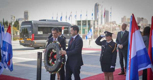 La Nación / Cartes rindió homenaje a los caídos en Israel