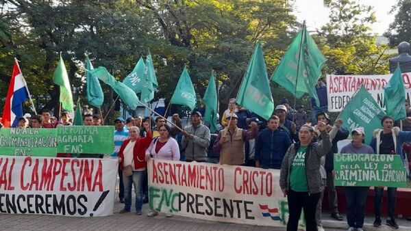 Campesinos prepararan tradicional marcha: "El Estado no da respuestas a la gente"