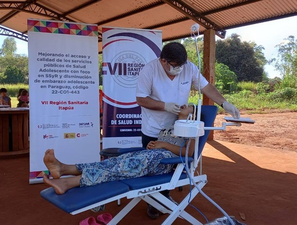 Atención odontológica en comunidad indígena en Itapúa - .::Agencia IP::.