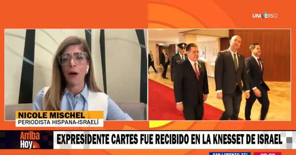 La Nación / Más que exmandatario, Cartes se define como “amigo de Israel” en su visita