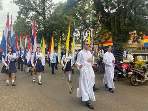 Procesión emotiva: Fe y tradición en los 410 años de Encarnación