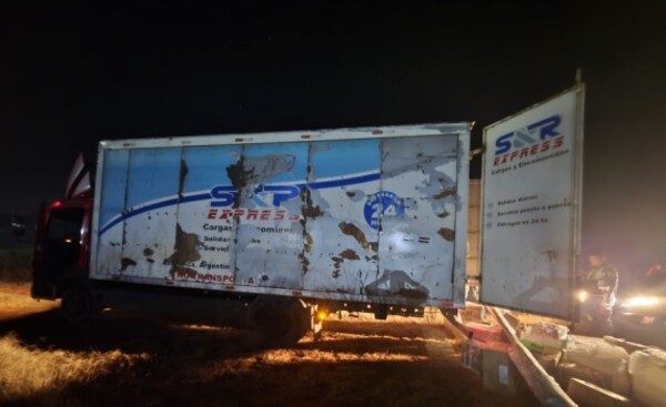 Asaltantes llevaron cajas de shampoo en lugar de electrónicos
