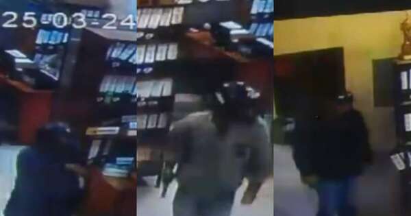 La Nación / Llevaron G. 500 millones en violento atraco a un supermercado en Concepción