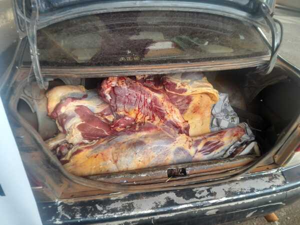 SE SUSPENDE EL ASADO: INCAUTAN 120 KG DE CARNE