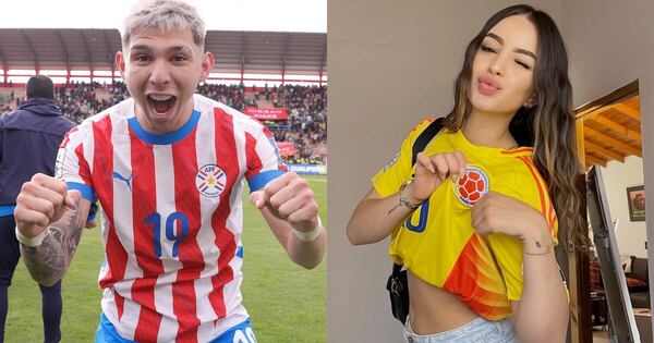 La Nación / “Gana el corazón”: novia colombiana de Enciso apuesta por la Albirroja