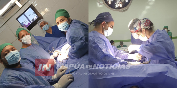 SEMANA INTENSA DE CIRUGÍAS UROLÓGICAS EN ITAPÚA