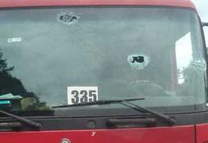EN UN ASALTO, BALEAN UN CAMIÓN REPARTIDOR EN TOMÁS R. PEREIRA