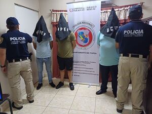 Incautan bus y detienen a 3 personas en Encarnación