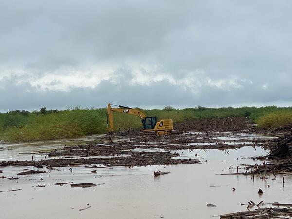 Director de la Comisión del Pilcomayo: «Nunca pensé que iba a pedir que cese de llover, pero estamos complicados»